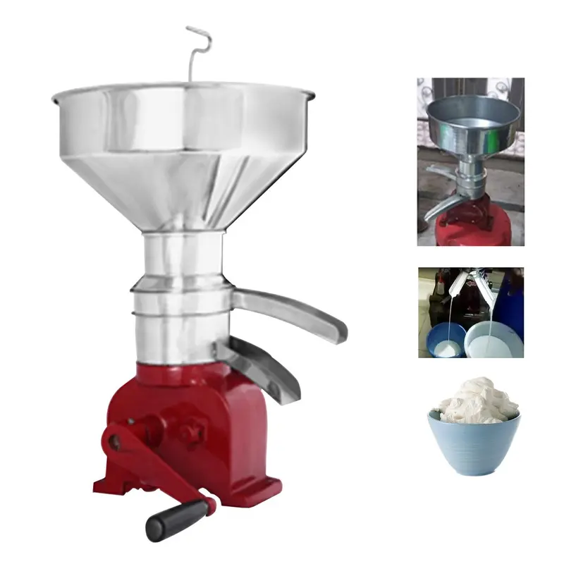 Made in India 60 LPH Hand Operated Milk Cream Separator SS Bowl, 8 Litres Tank Capacity